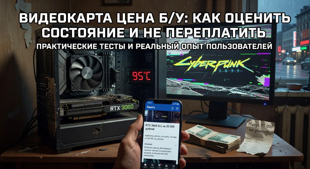 Видеокарта цена б/у: как оценить состояние и не переплатить — практические тесты и реальный опыт пользователей