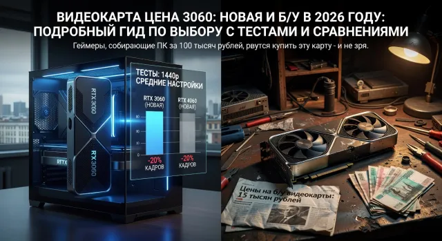 Видеокарта цена 3060: новая и б/у в 2026 году: подробный гид по выбору с тестами и сравнениями