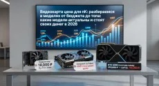 Видеокарта цена для пк: разбираемся в моделях от бюджета до топа: какие модели актуальны и стоят своих денег в 2026